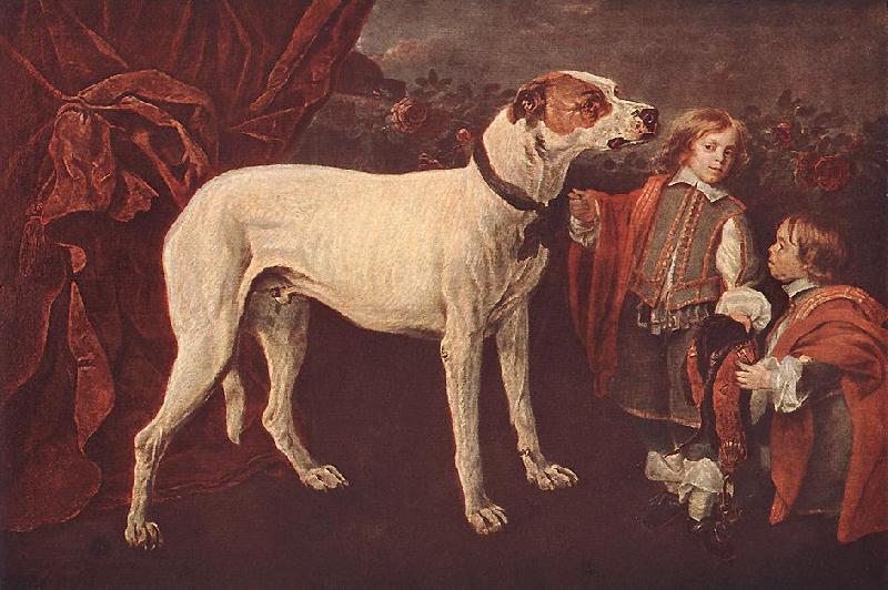 FYT, Jan Big Dog, Dwarf and Boy df oil painting image
